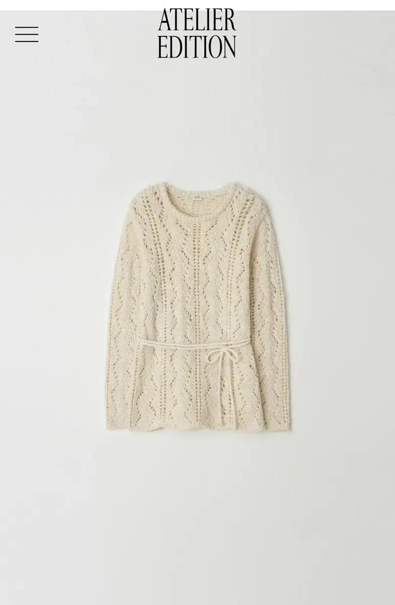 아뜰리에에디션 Skashi Round Knit