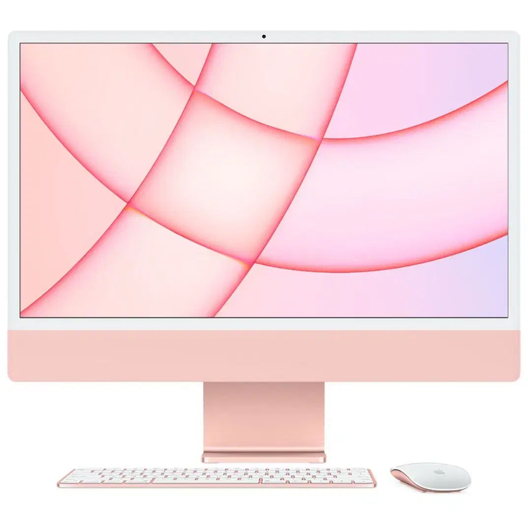 애플 iMac 아이맥 m1 24인치 핑크