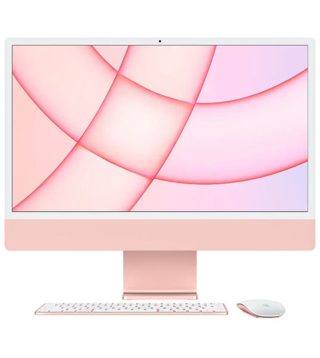 애플 iMac 아이맥 m1 24인치 핑크