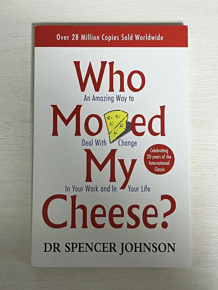 Who moved my cheese? 책 팔아요