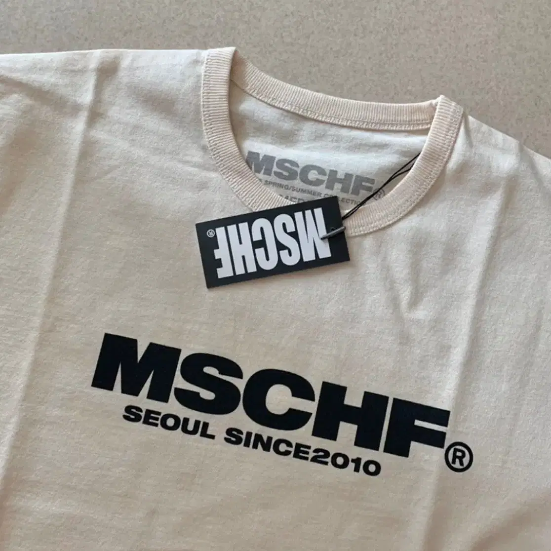 미스치프 MSCHF 20SS 티셔츠 베이지 M