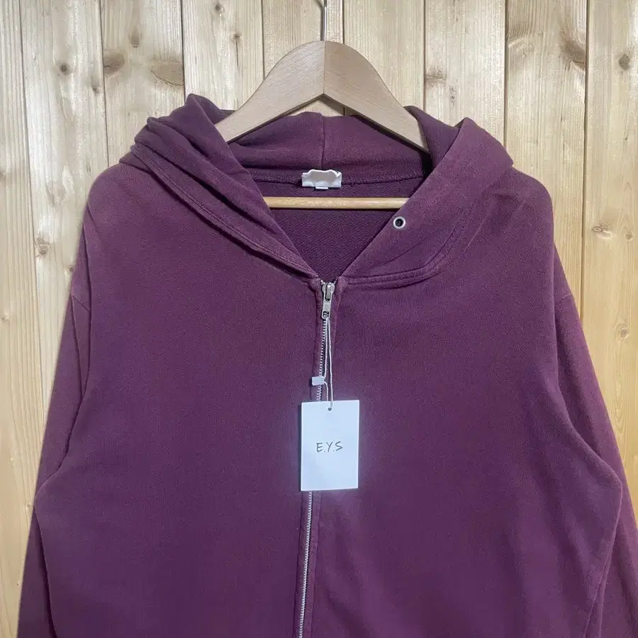 Over Whelm Burgundy Hoodie Zip Up