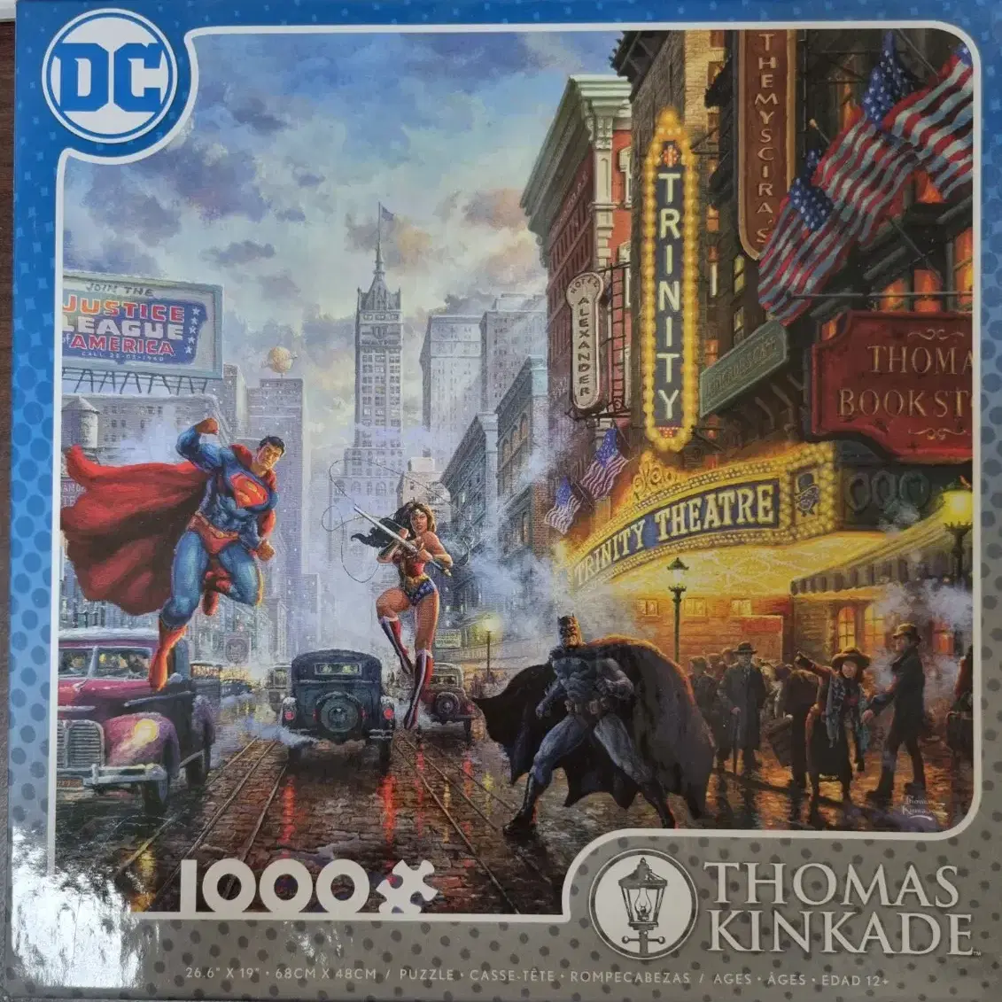 직소퍼즐 1000피스 DC comics 저스티스리그