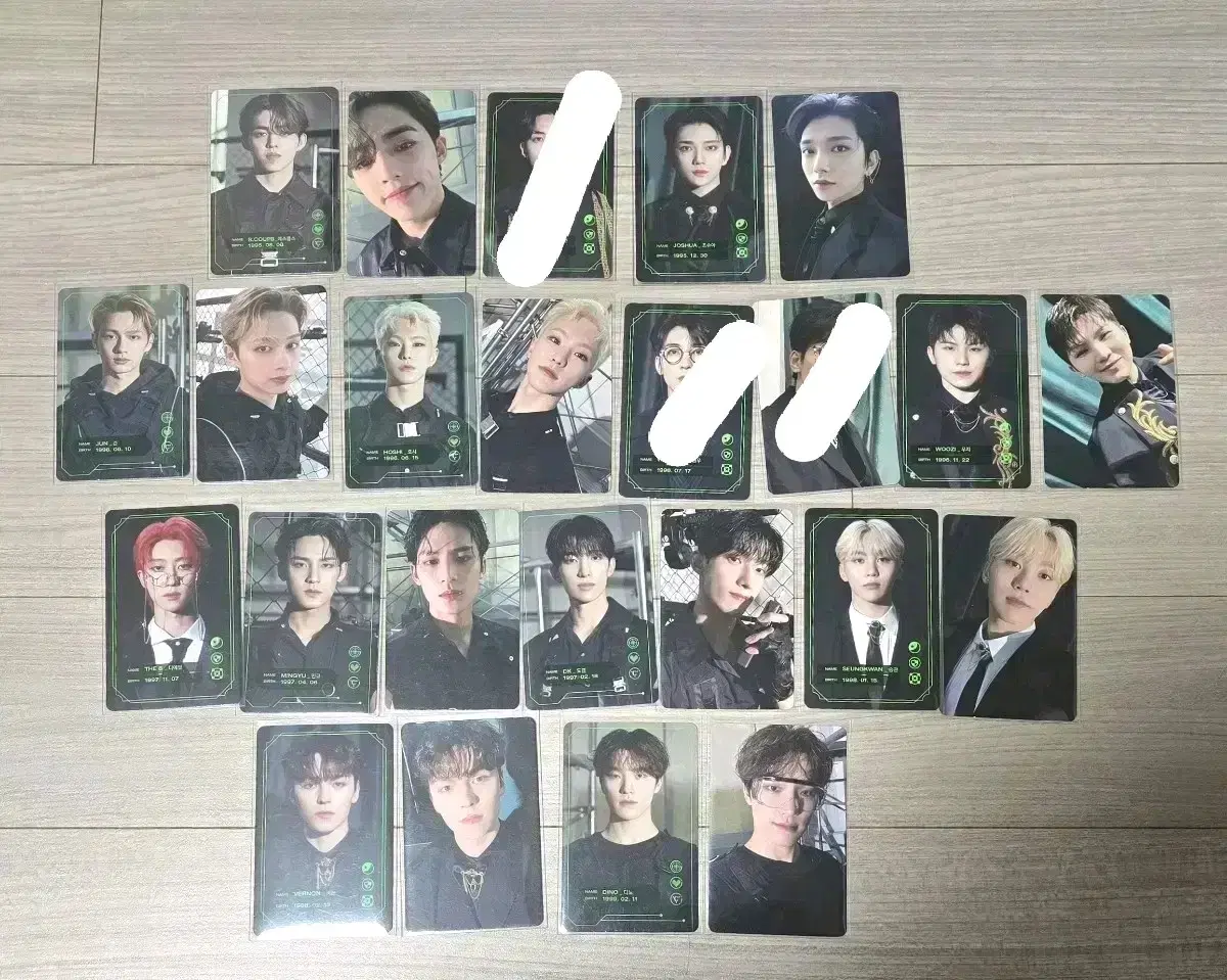 Seventeen GameTeen Gameboy Membership Kit Full Set of Photo Cards