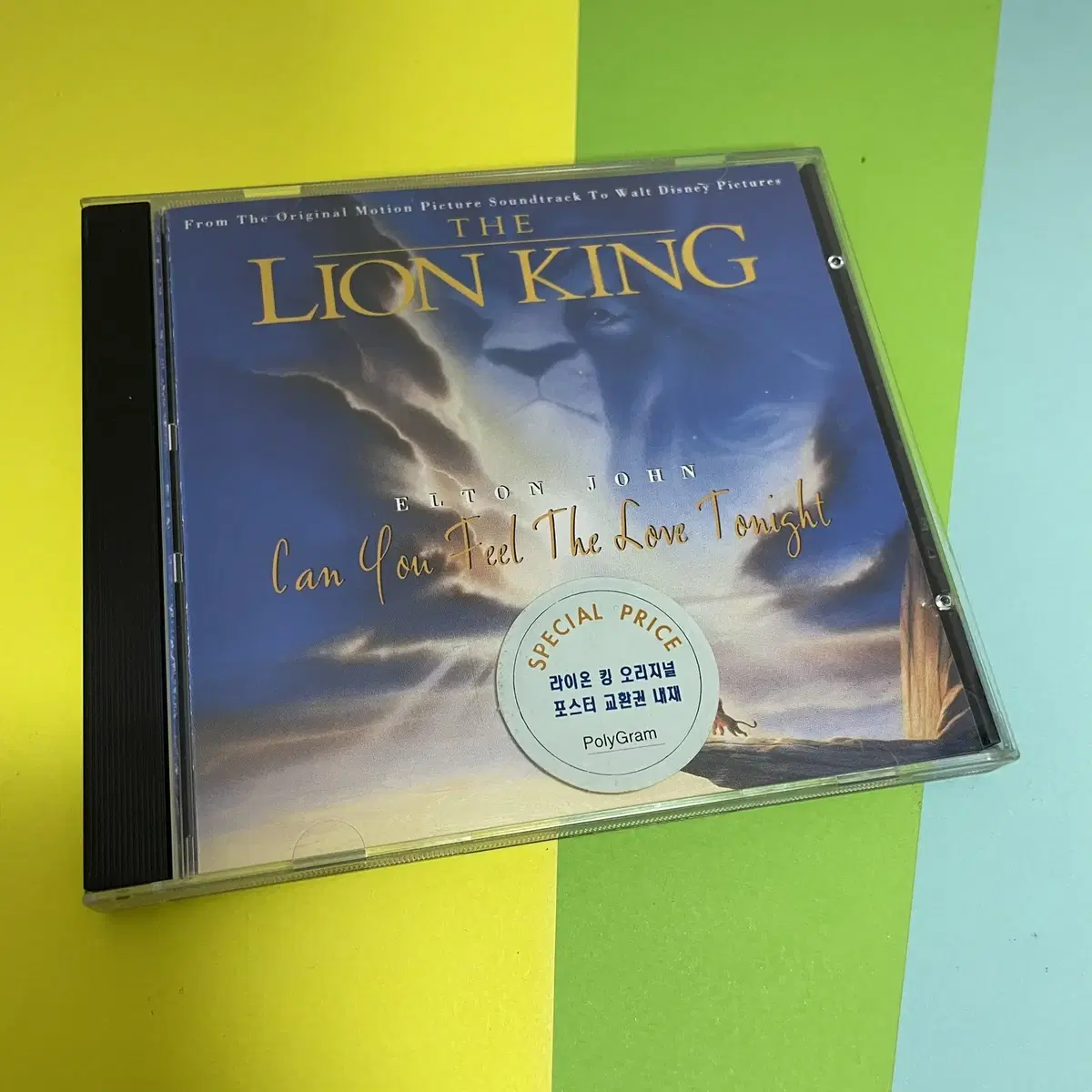 [중고음반/CD] 라이온킹 Lion King 영화음악 싱글 OST 엘튼존