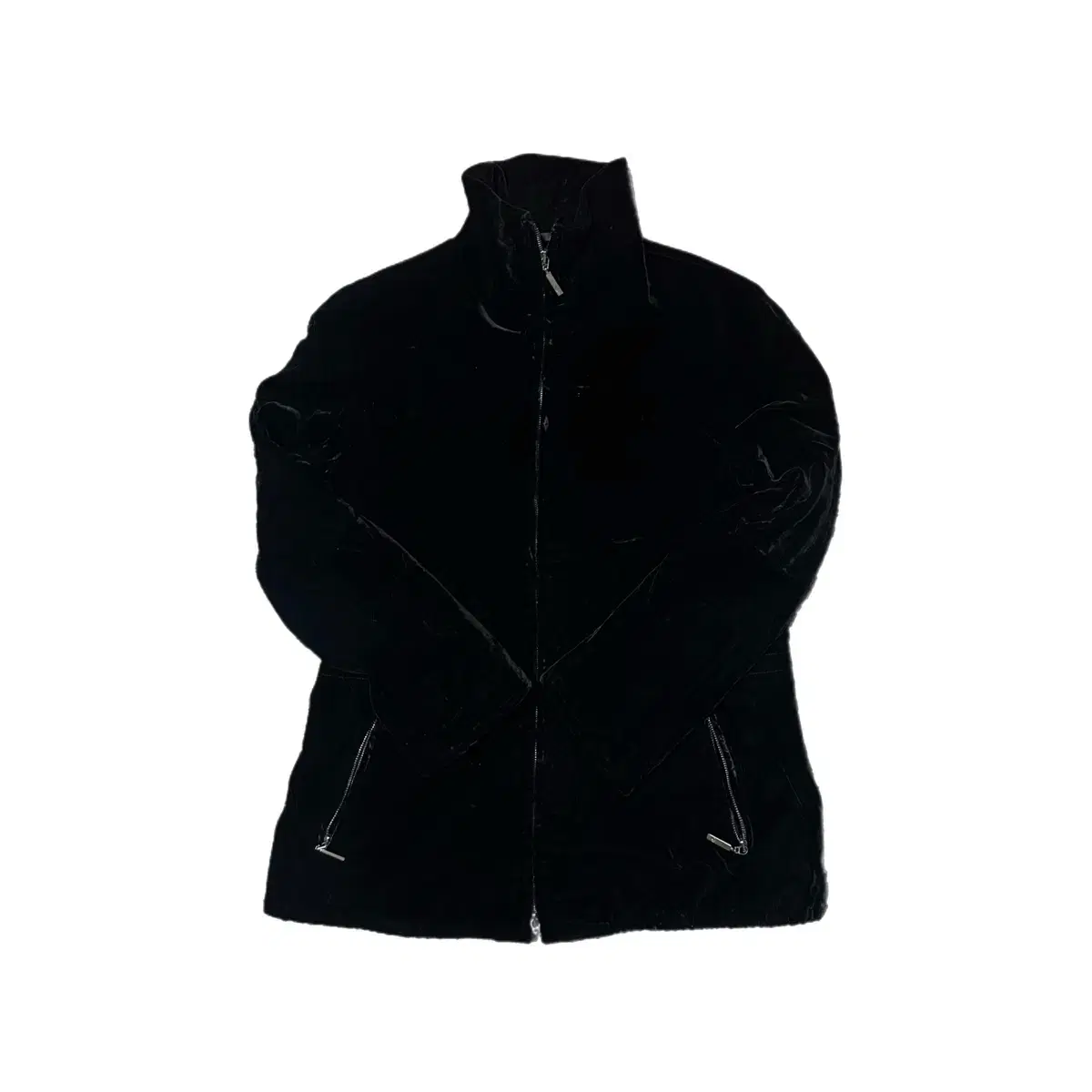 Giorgio Armani Velvet two-way winter jacket