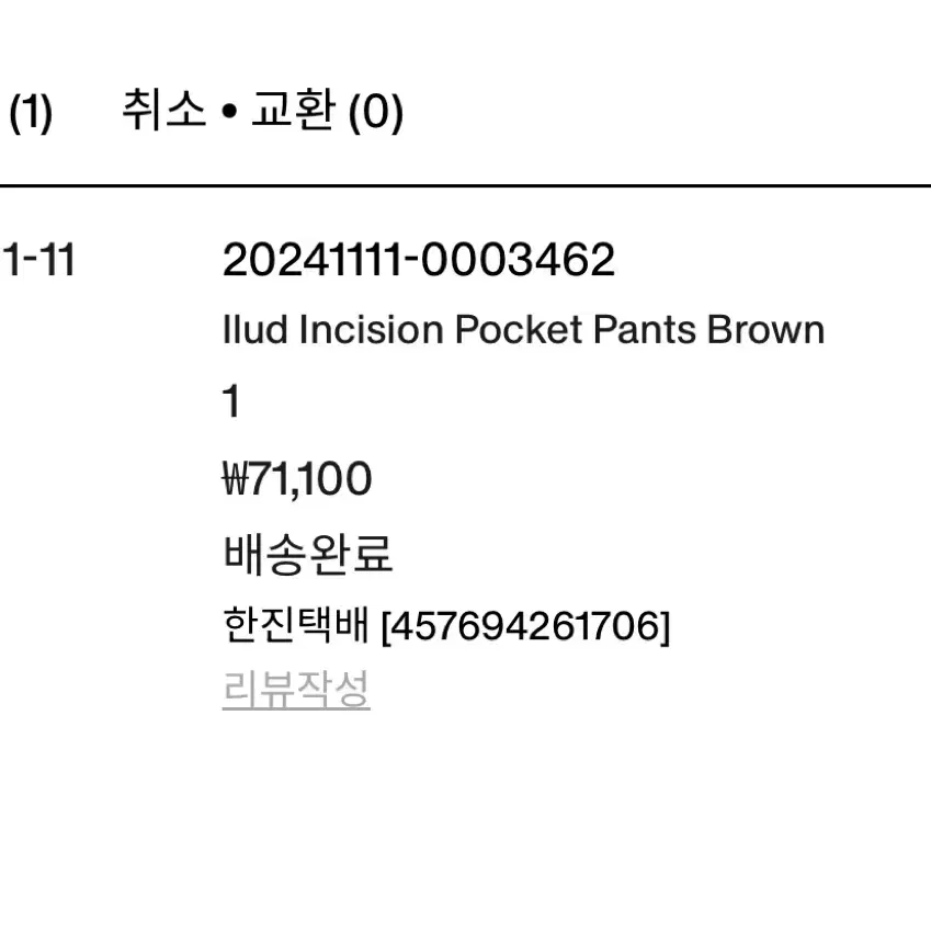 llud pocket pants brown (M)