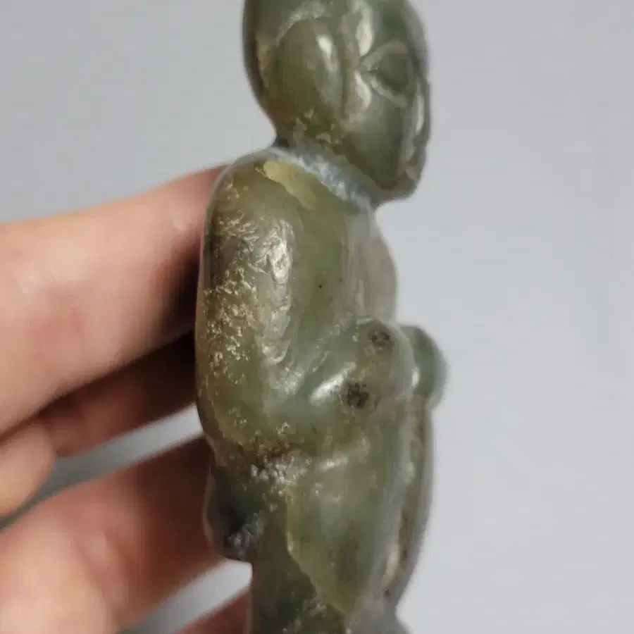 고옥 인물 조각 홍산문화 길이8.8cm