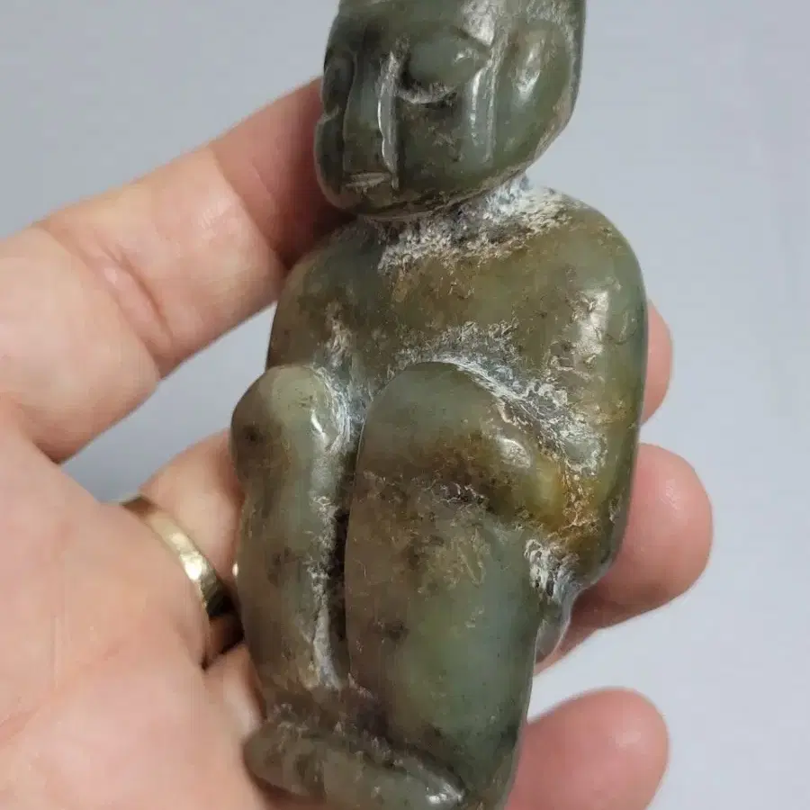 고옥 인물 조각 홍산문화 길이8.8cm