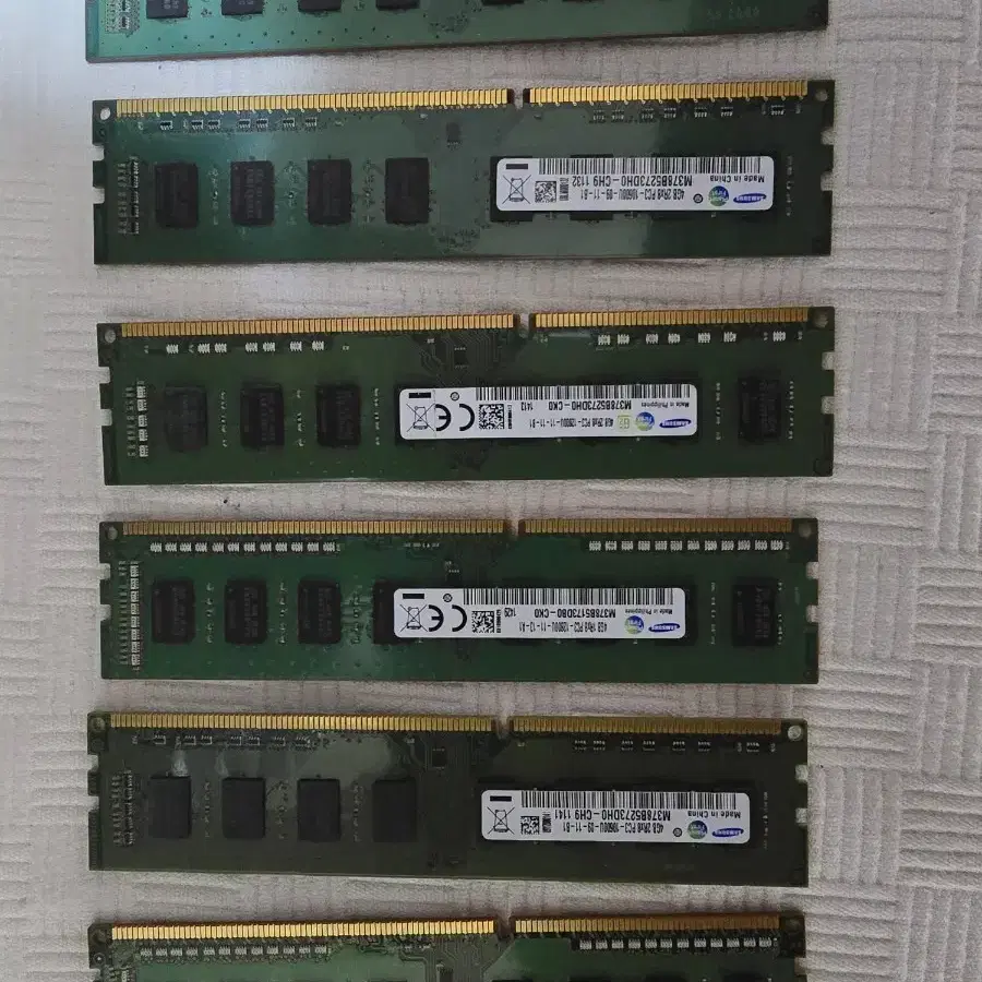 DDR3 4G 6개