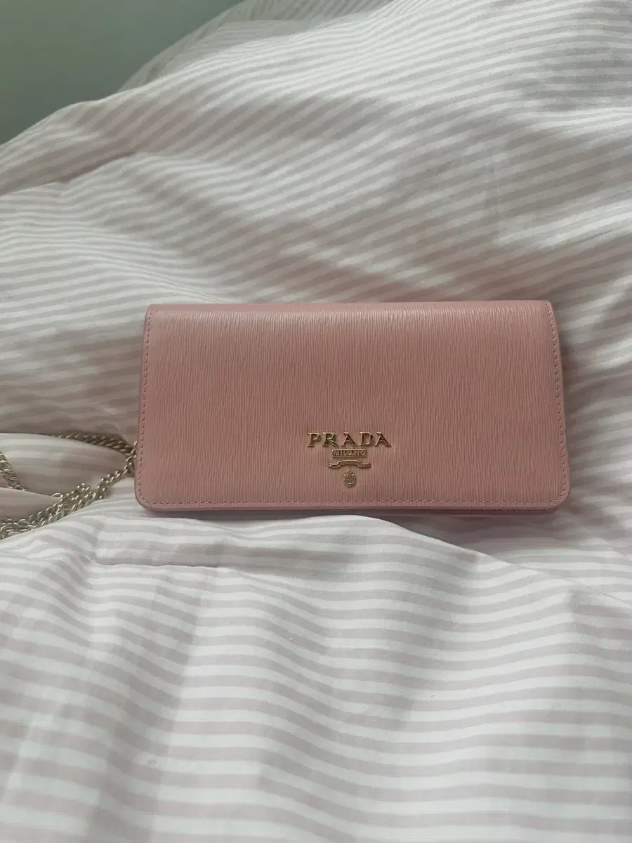 Prada Saffiano Light Pink Strawberry U