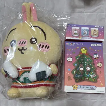 [C상 E상]치이카와 에니마이쿠지(먼작귀) 토끼 봉제 인형 C상