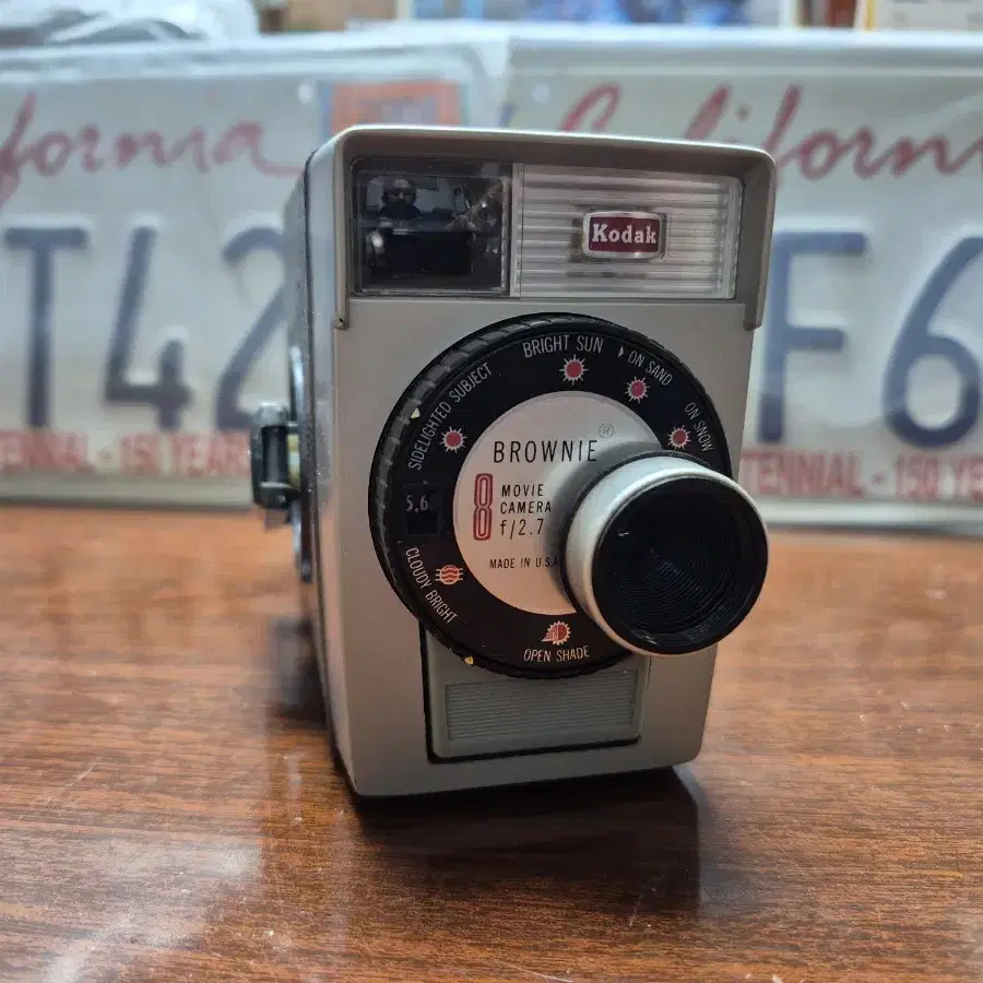 빈티지 USA 빈티지/앤틱 8mm Kodak Brownie 무비카메라