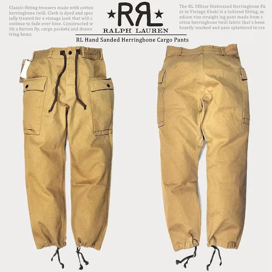 RRL 캠브벨 카고 팬츠 30 X 32 택채 새상품