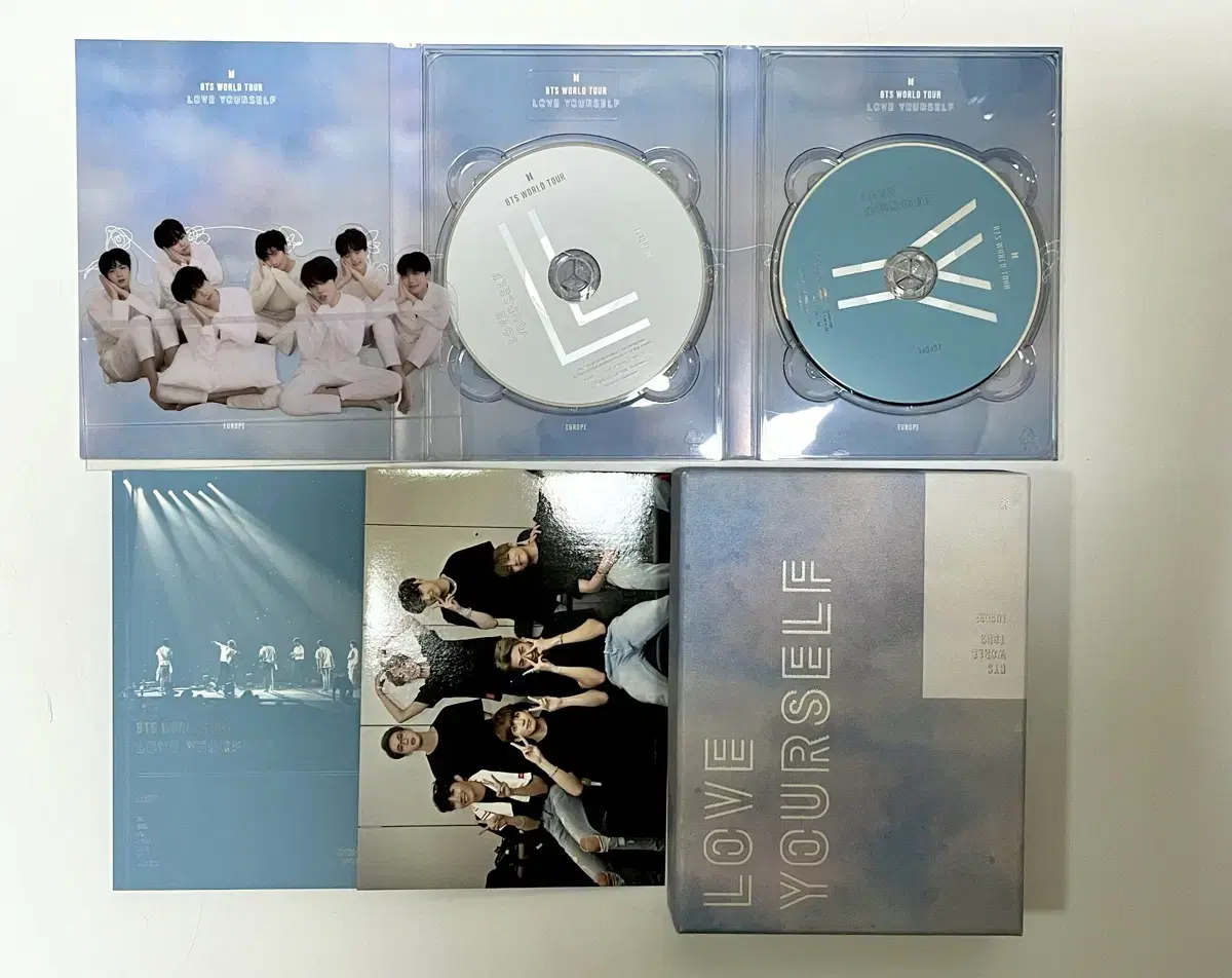 방탄소년단 BTS 럽셀 유럽 DVD 디비디 딥디 양도합니다