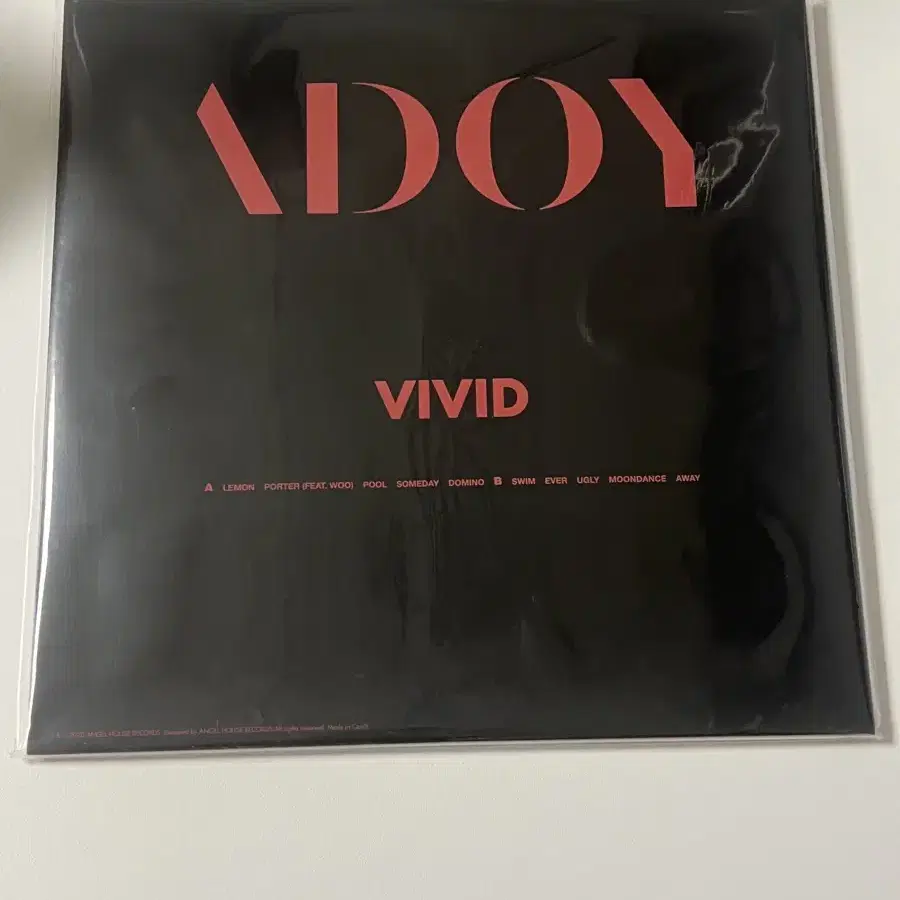 ADOY VIVID 아도이 비비드 lp 클리어