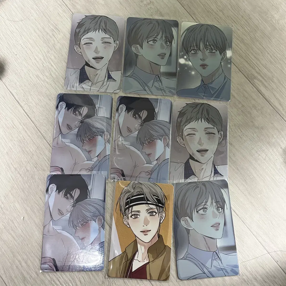 애욕 포카 일괄 비엘굿즈 1치비엘