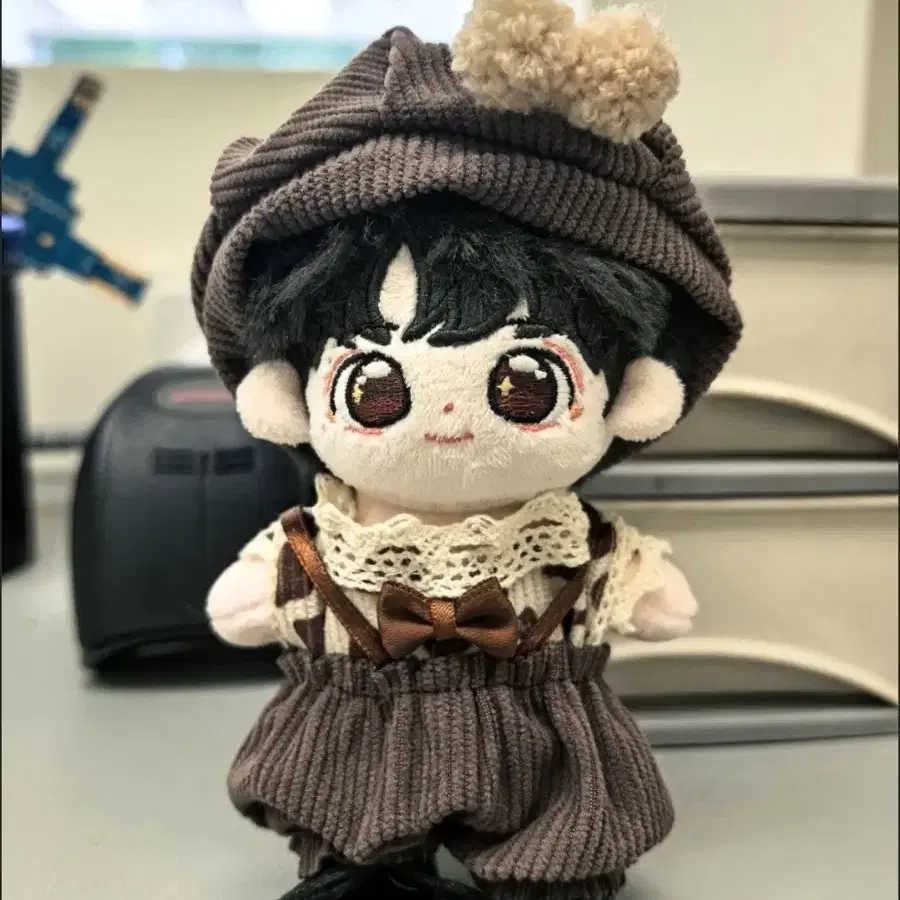 복고풍 10cm 겨울 인형옷세트