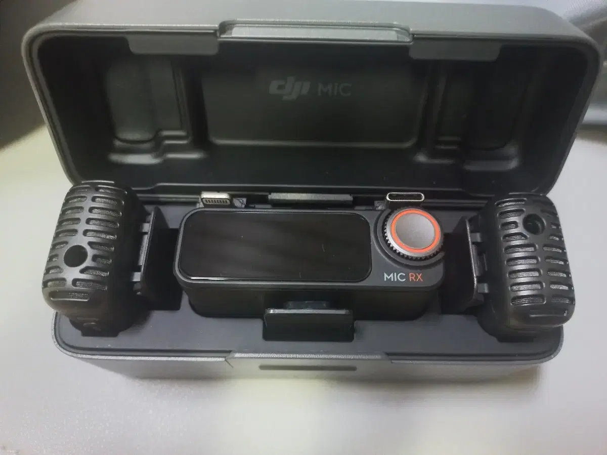 DJI MIC2 송신기 2 TX + 1 RX + 충전 케이스 세트