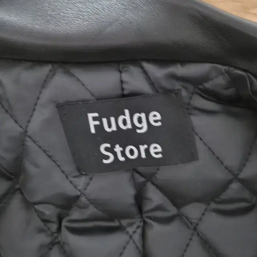 라퍼지스토어 (FUDGE STORE) 라이더 자켓 블랙 L