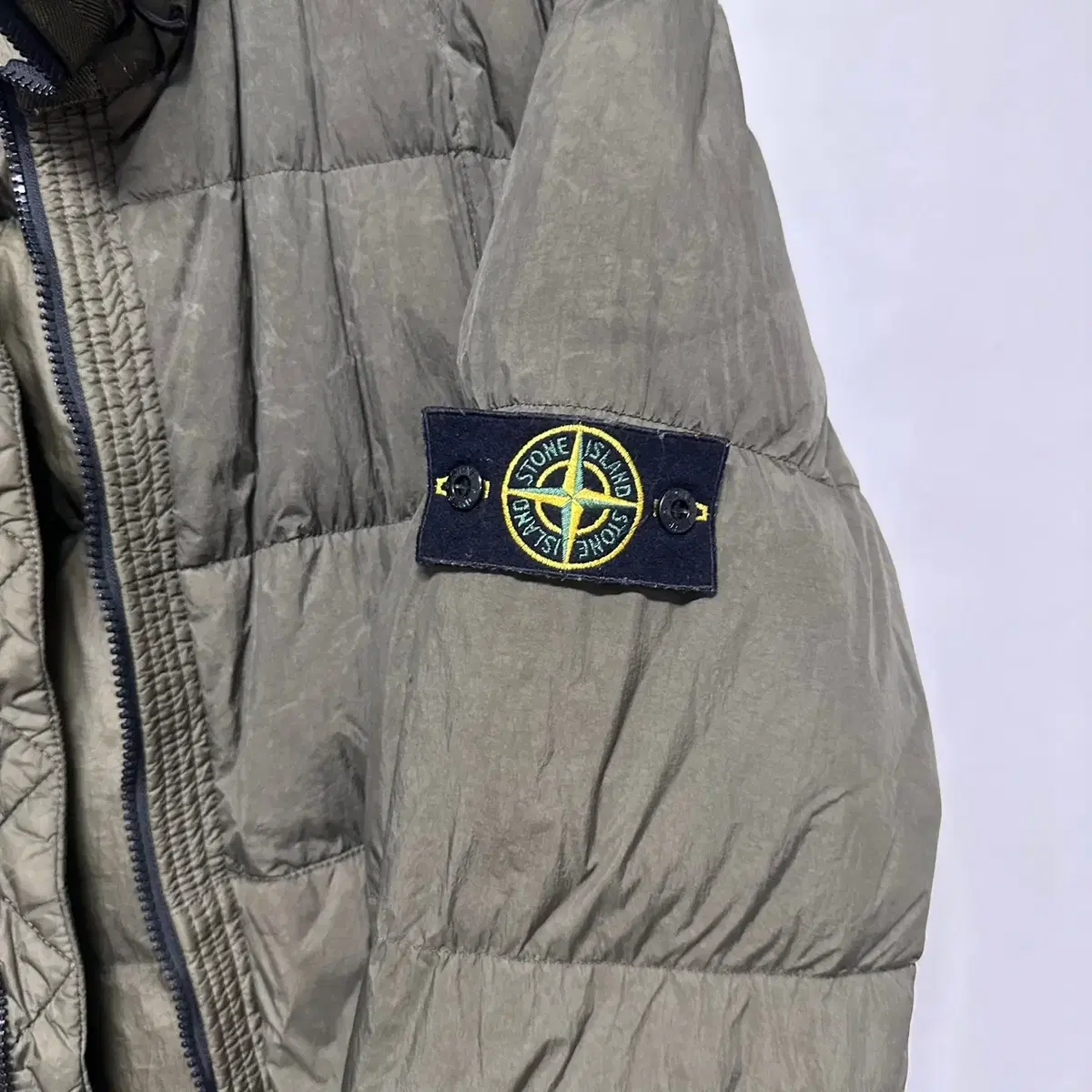 스톤아일랜드 Stone Island 다운 자켓 패딩 판매 XXL 카키