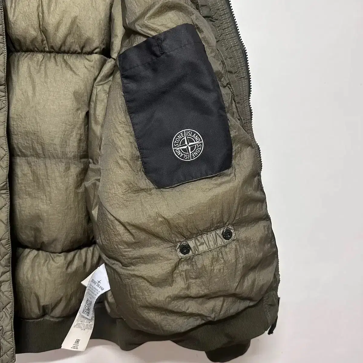 스톤아일랜드 Stone Island 다운 자켓 패딩 판매 XXL 카키