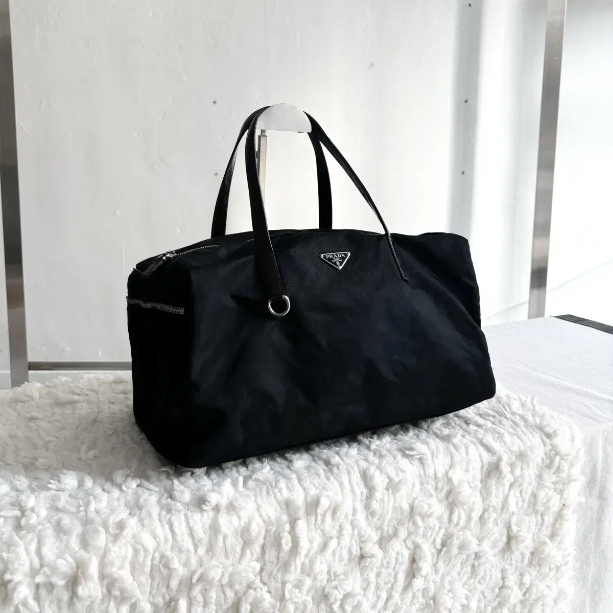 PRADA pocono boston bag 프라다 보스턴백