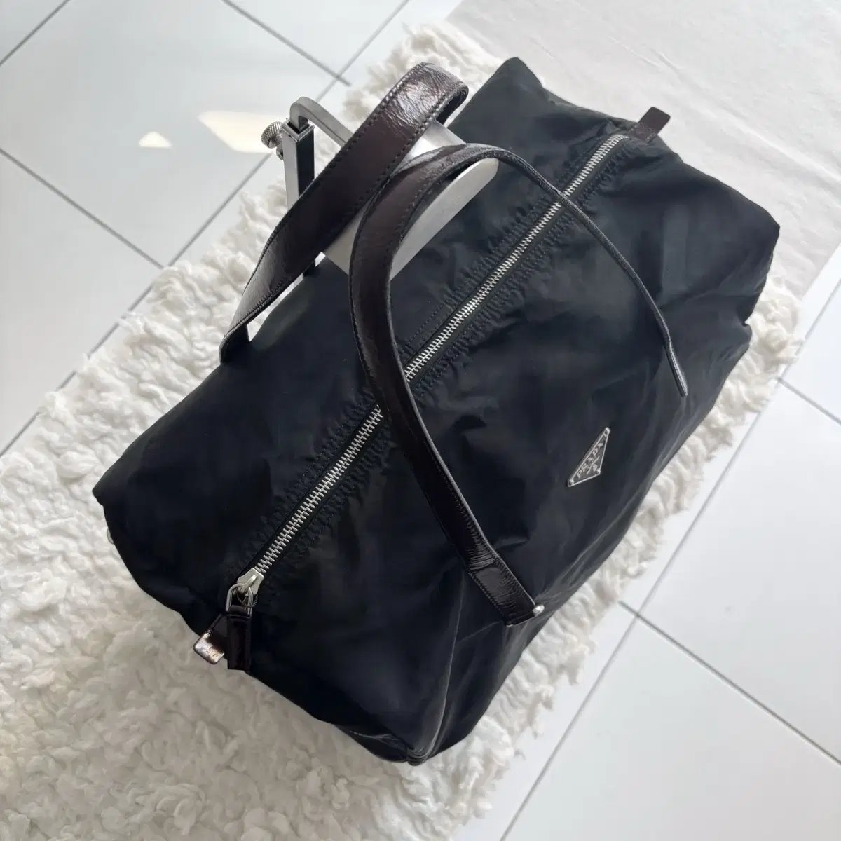 PRADA pocono boston bag 프라다 보스턴백