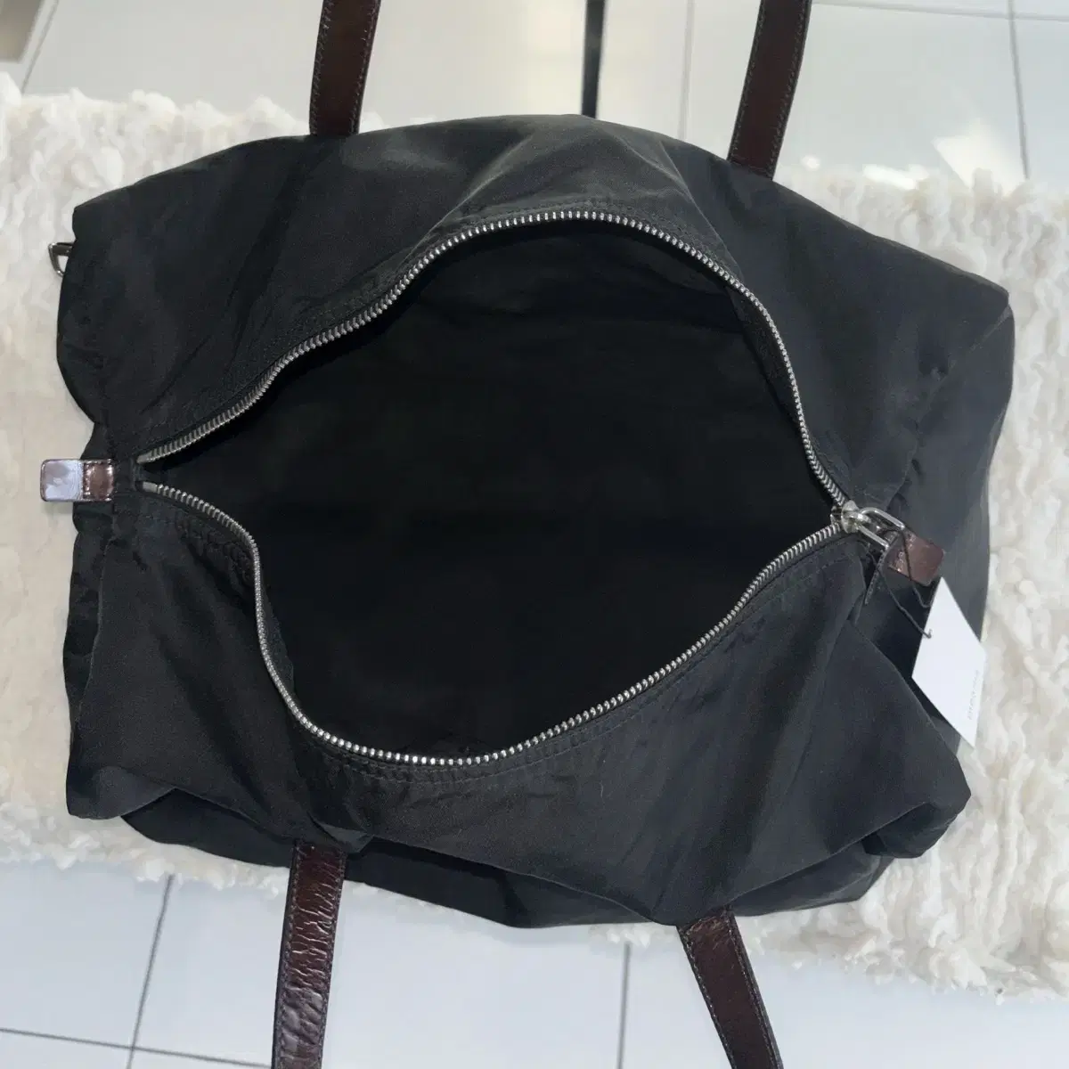 PRADA pocono boston bag 프라다 보스턴백