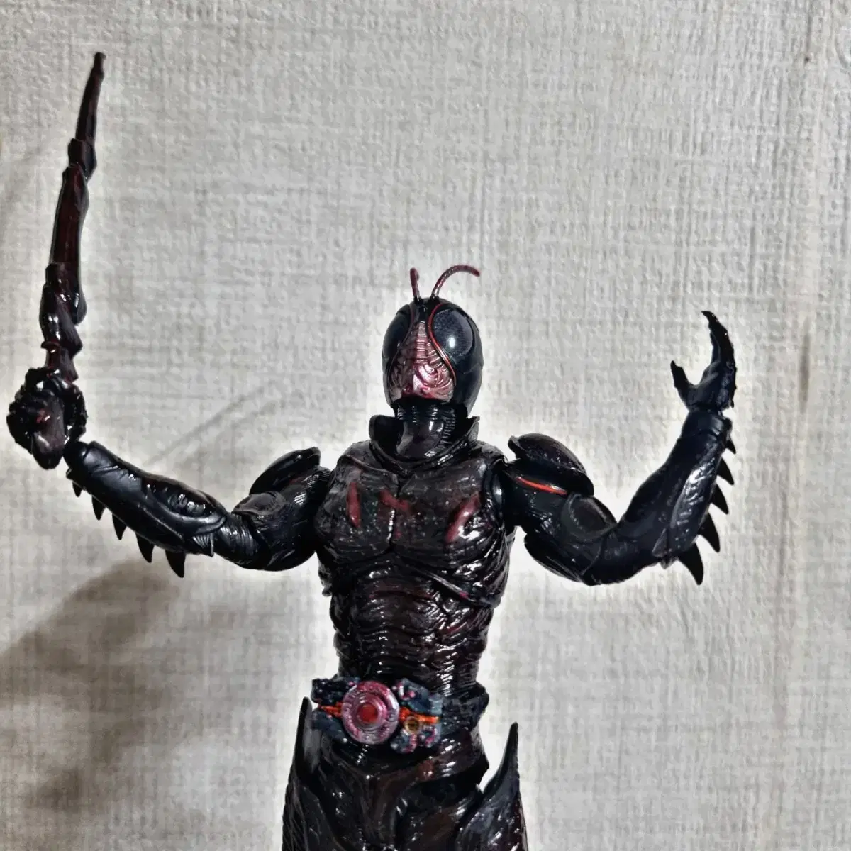 shf 가면라이더 블랙썬 도색작