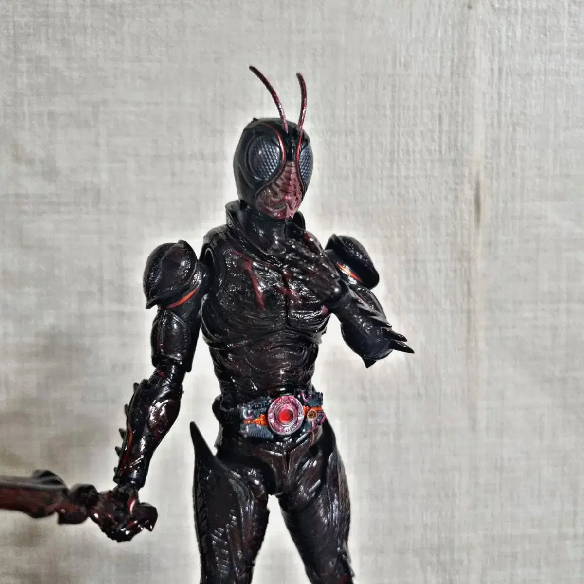 shf 가면라이더 블랙썬 도색작