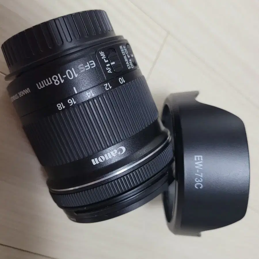 캐논 EF-S 10-18mm f4.5-5.6 IS STM 광각 렌즈