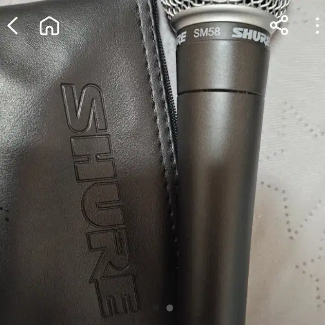 shure 슈어 sm58 조용필마이크