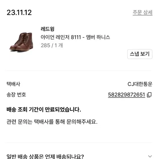 레드윙 아이언레인저 8111 285