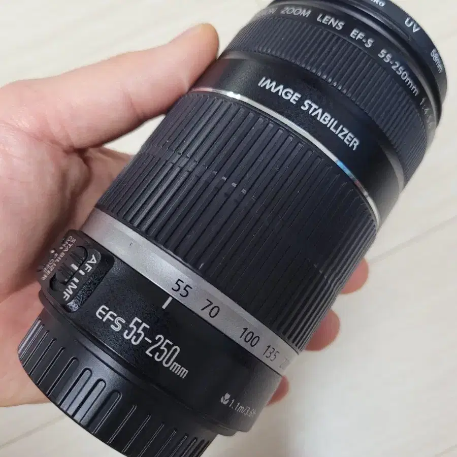 캐논 EF-S 55-250mm f4-5.6 IS 기본 헝그리 망원렌즈