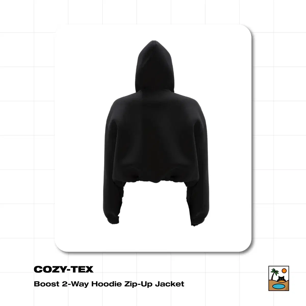 COZY-TEX Boost 2-Way Hoodie Zip-Up