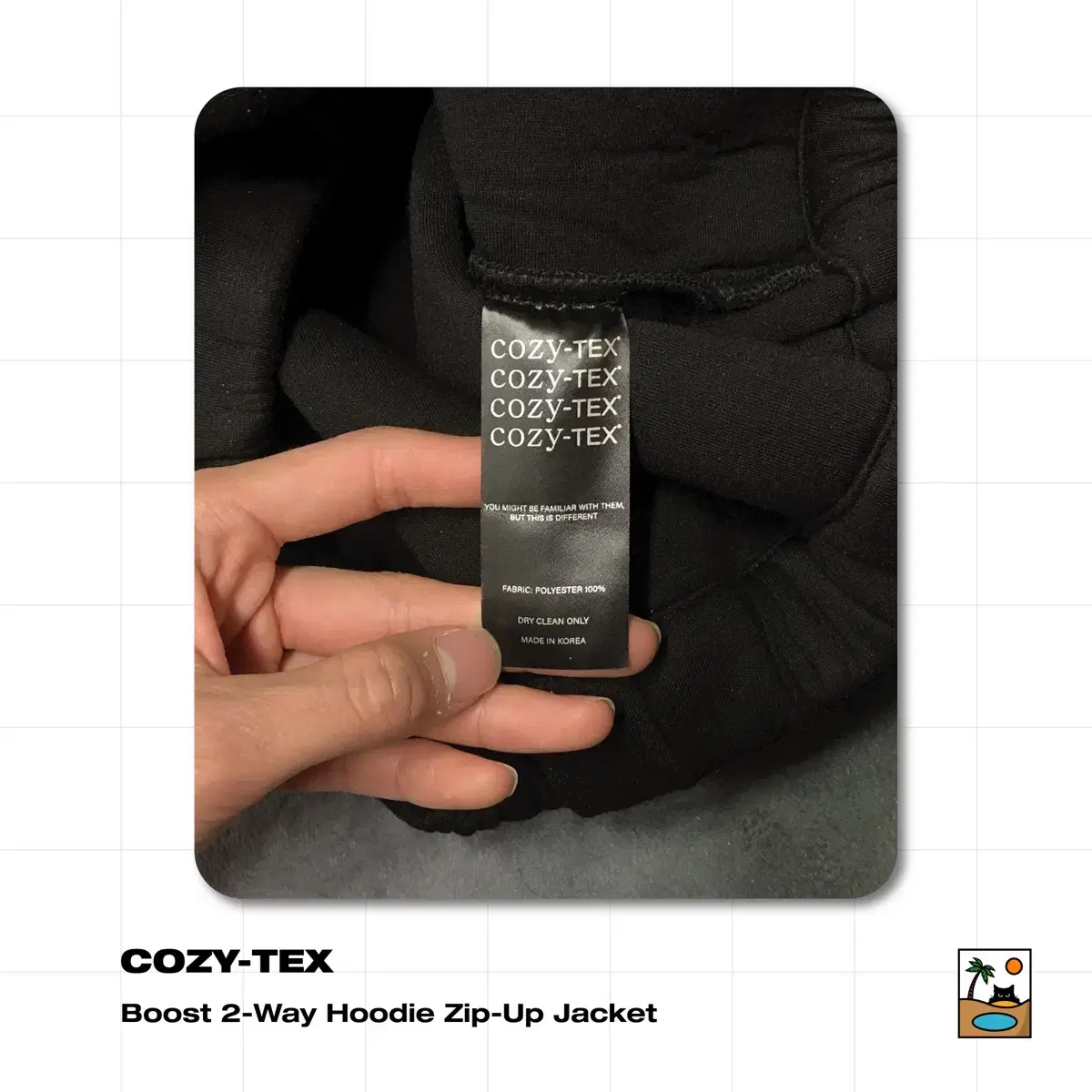 COZY-TEX Boost 2-Way Hoodie Zip-Up