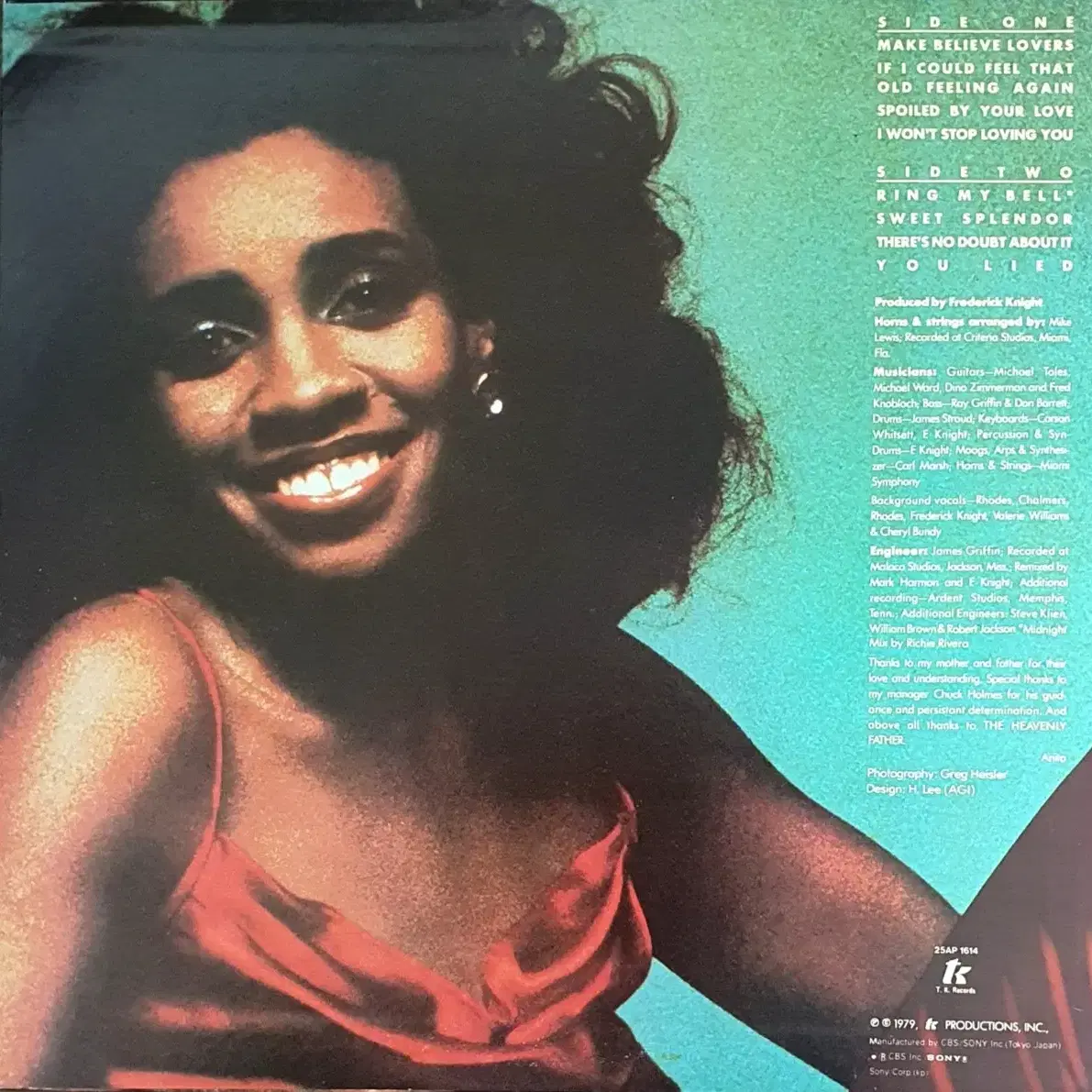 LP ㅡ Anita Ward  /  수입명반