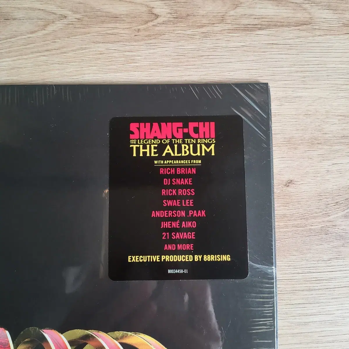 마블 샹치와 텐 링즈의 전설 OST Shang-Chi And... LP