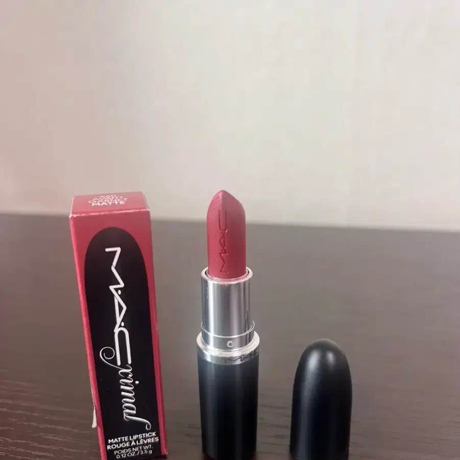 MAC 맥시멀 매트 립스틱 660 아방가넷 _베리레드