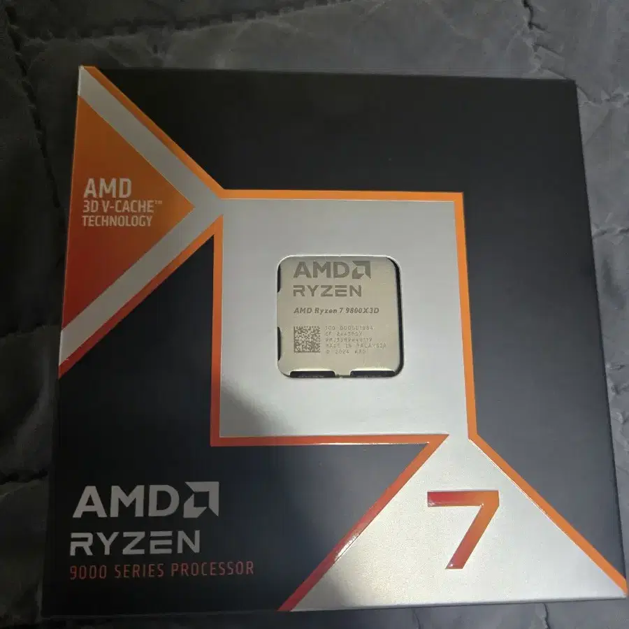 AMD 9800X3D 정품 판매합니다