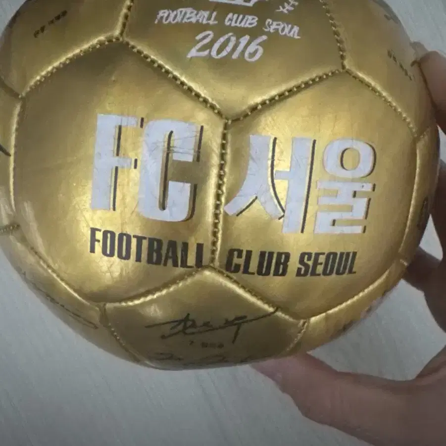 2016 fc서울 싸인 골든볼