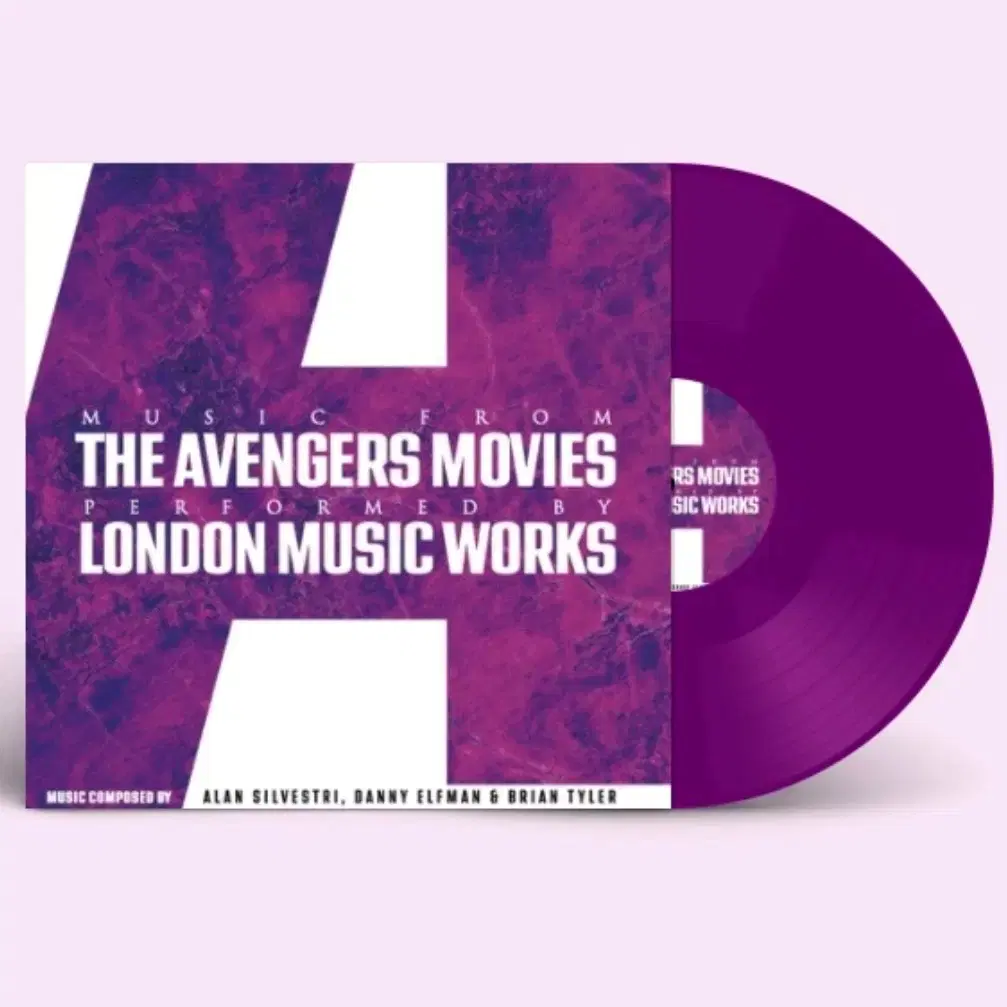 The Avengers Movies 마블 어벤져스 OST 한정반 LP