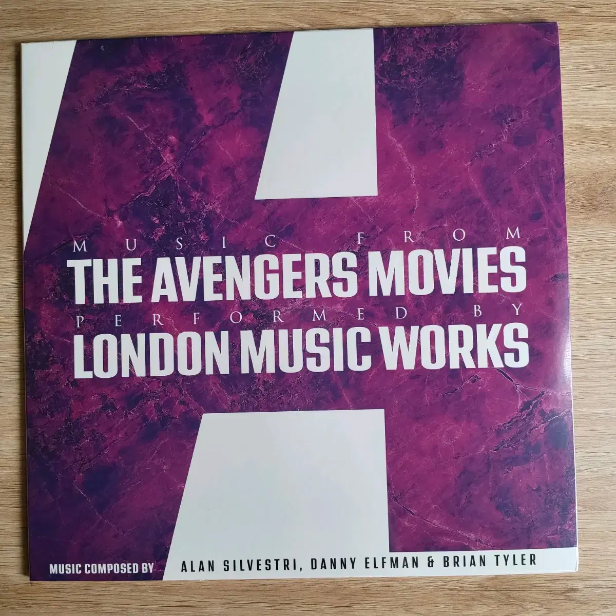 The Avengers Movies 마블 어벤져스 OST 한정반 LP