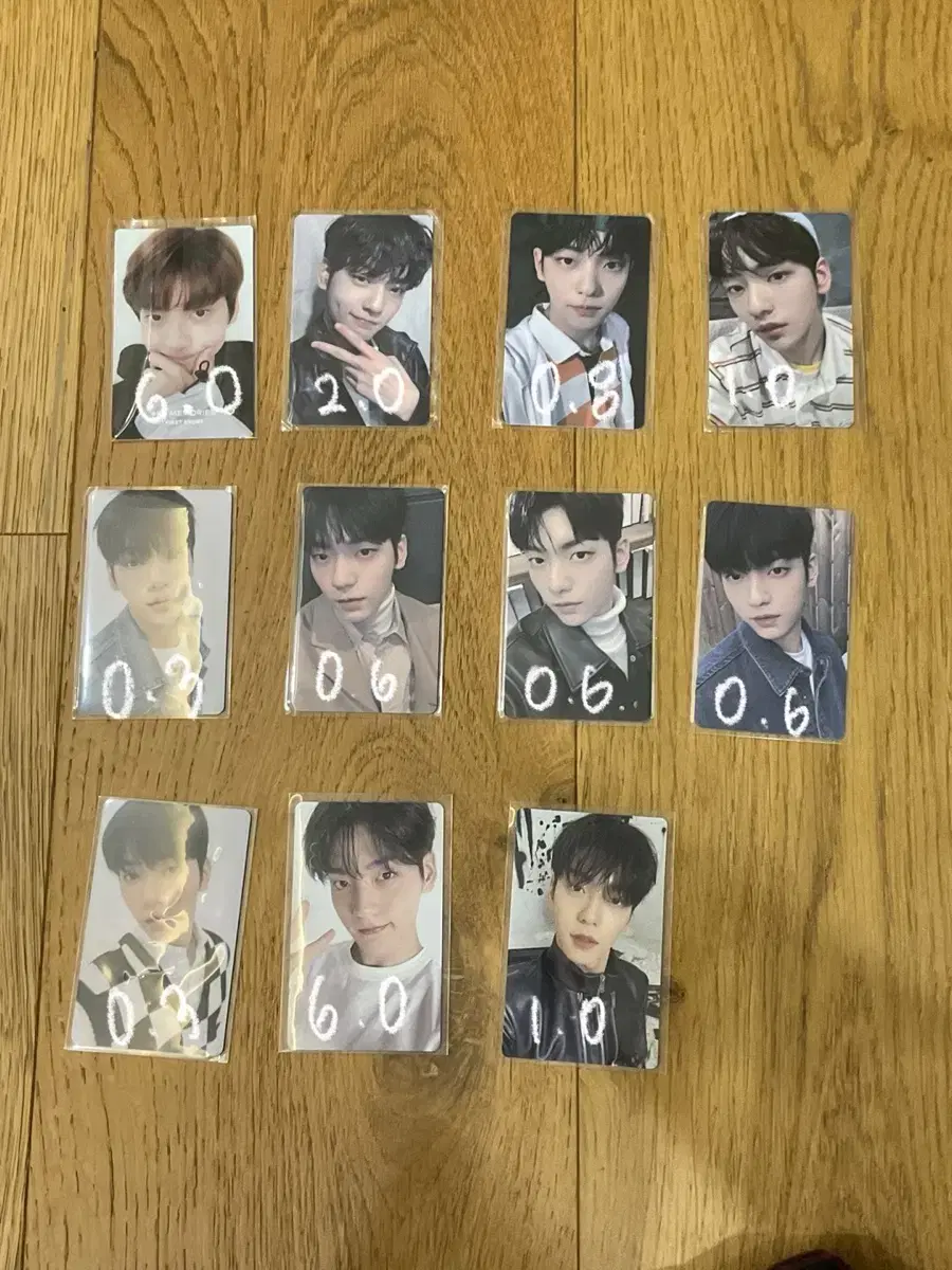 txt photocard disposition (memories soobin, weverse japan soobin)