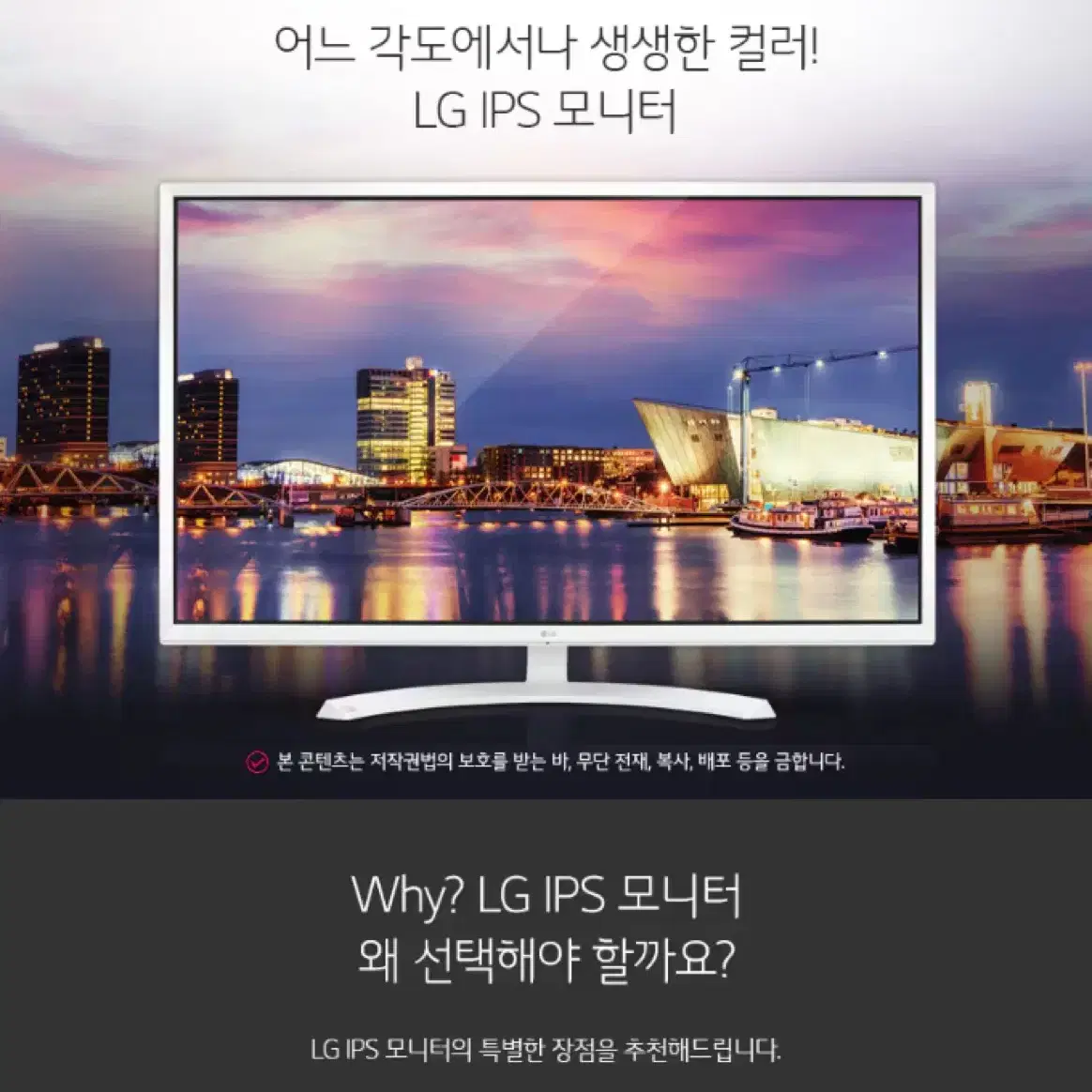 LG 32인치 FHD모니터(WHITE)