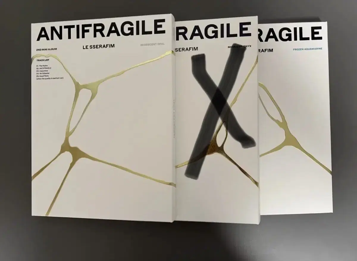 일괄급처) 르세라핌 antifragile 개봉앨범 판매