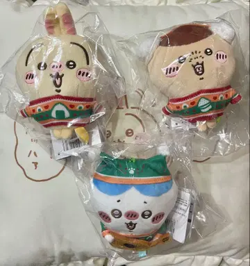 치이카와 에니마이쿠지마 스캇하치와레 (먼작귀) 토끼 밤만쥬