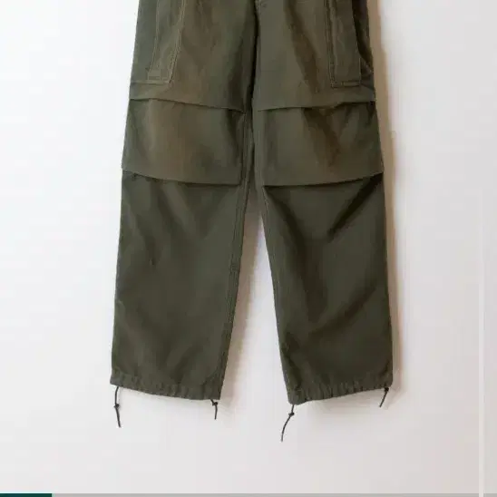 [2] 비헤비어 M65 MIL PANTS olive washed 밀 팬츠