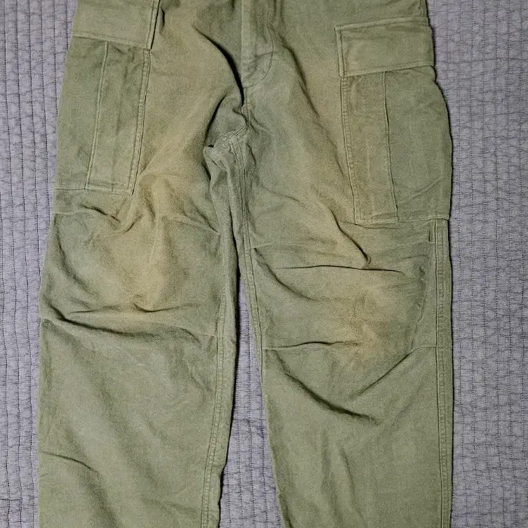 [2] 비헤비어 M65 MIL PANTS olive washed 밀 팬츠